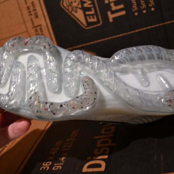 Nike Air VaporMax 2021 Flyknit White White-Black Mens Size 10.5 -womens 12.0 NIB main image 9